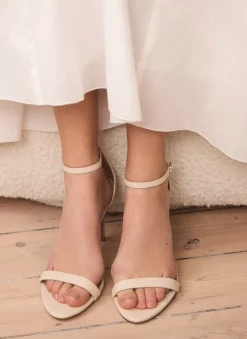 Discount Skye Leather Strappy High Heels Heels|Heels