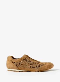 Best Talia Suede Cut Detail Trainers Sneakers