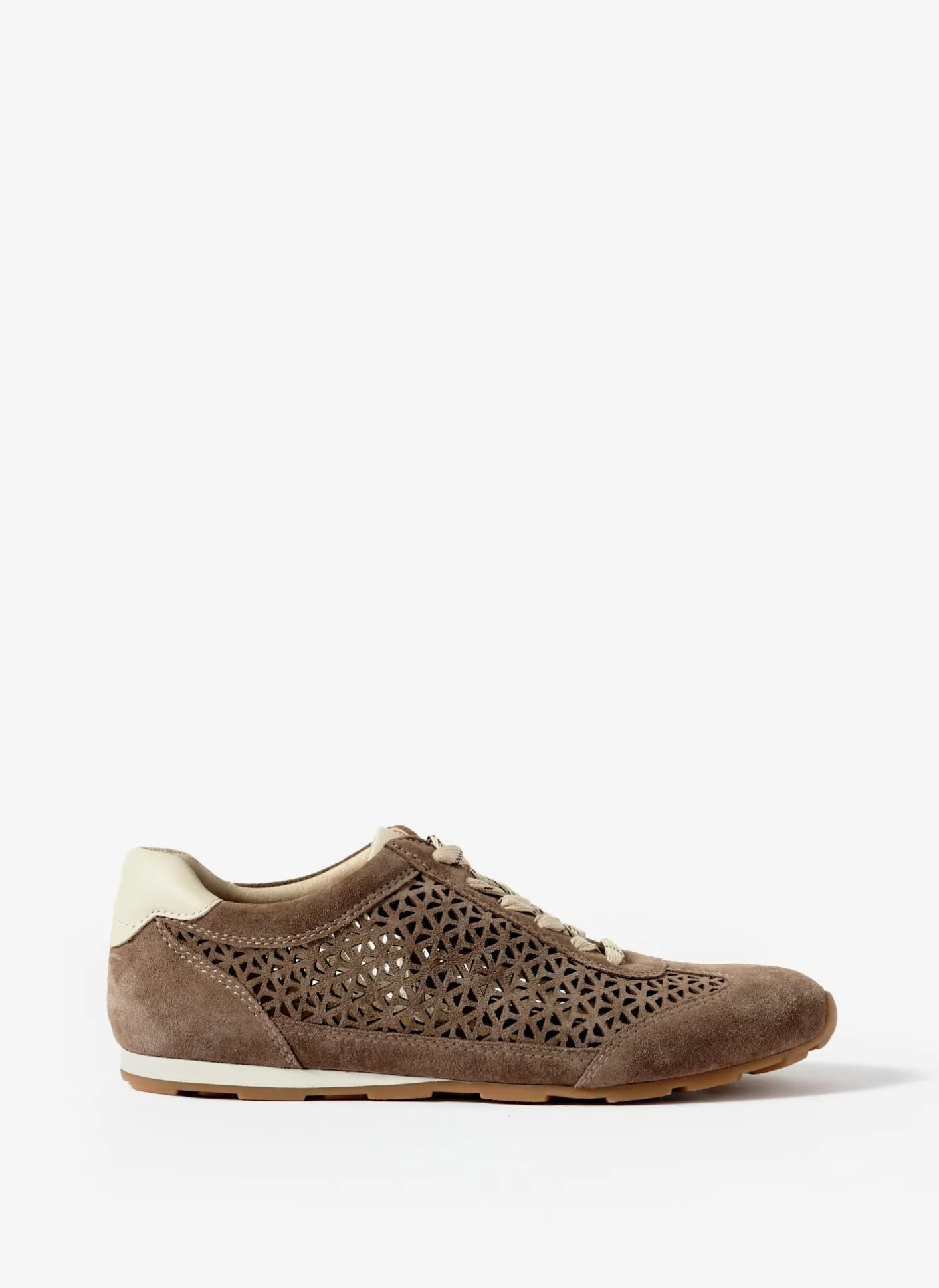 Sale Talia Suede Cut Detail Trainers Sneakers