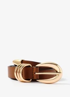 New Leather Buckle Belt Belts