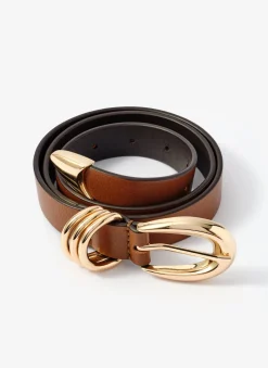 New Leather Buckle Belt Belts