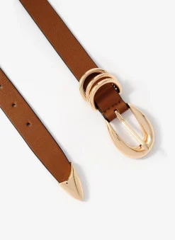 New Leather Buckle Belt Belts