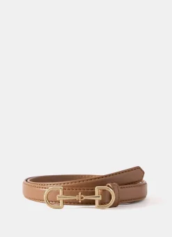 Discount Leather Snaffle Detail Belt Belts