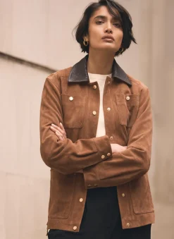 Outlet Suede Barn Jacket Jackets|Leather & Suede Jackets