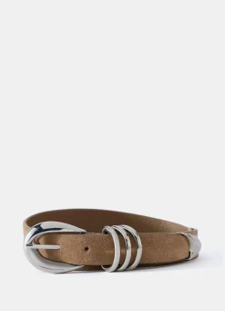 New Suede Slim Belt Belts