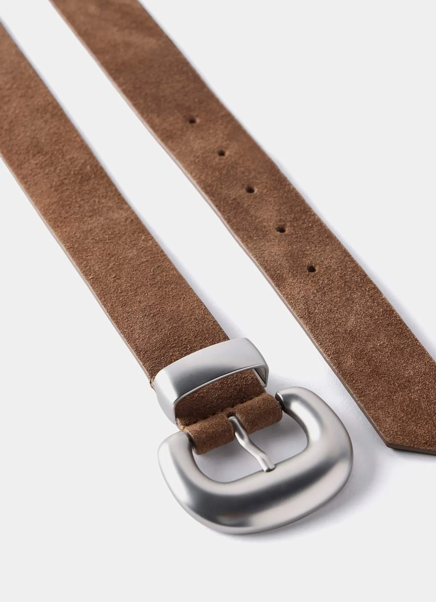New Suede Statement Buckle Belt Belts