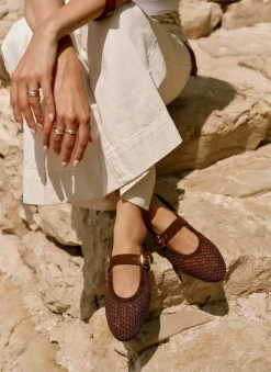 Outlet Trixie Mesh Ballet Flat Pumps Flat Shoes