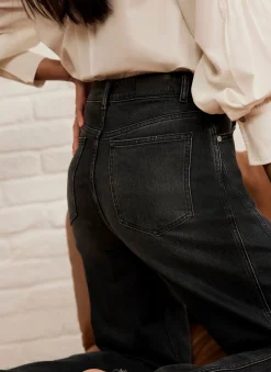 Online Washed Barrel Leg Jeans Jeans|Barrel & Balloon Jeans