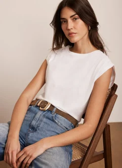 Cotton Extended Shoulder T-Shirt T-Shirts|T-Shirts