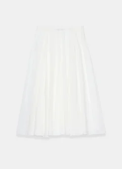 Sale Cotton Full Midi Skirt Midi Skirts|Skirts