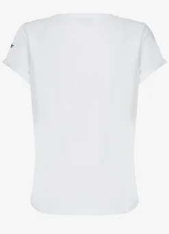 White Cotton Star T-Shirt T-Shirts|T-Shirts