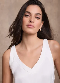 Hot Trim Detail Camisole Top T-Shirts|T-Shirts