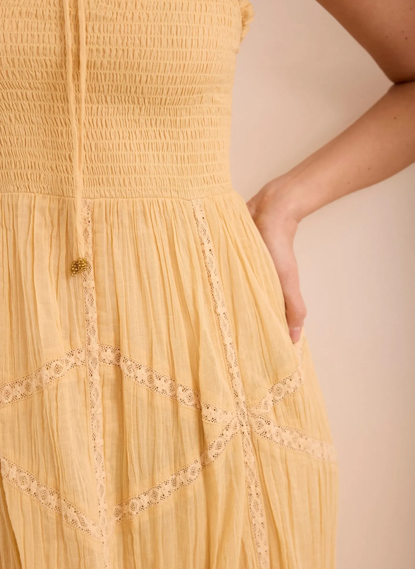 Best Cotton Bandeau Midi Dress Summer Dresses|Midi Dresses