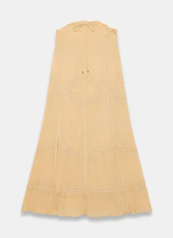 Best Cotton Bandeau Midi Dress Summer Dresses|Midi Dresses