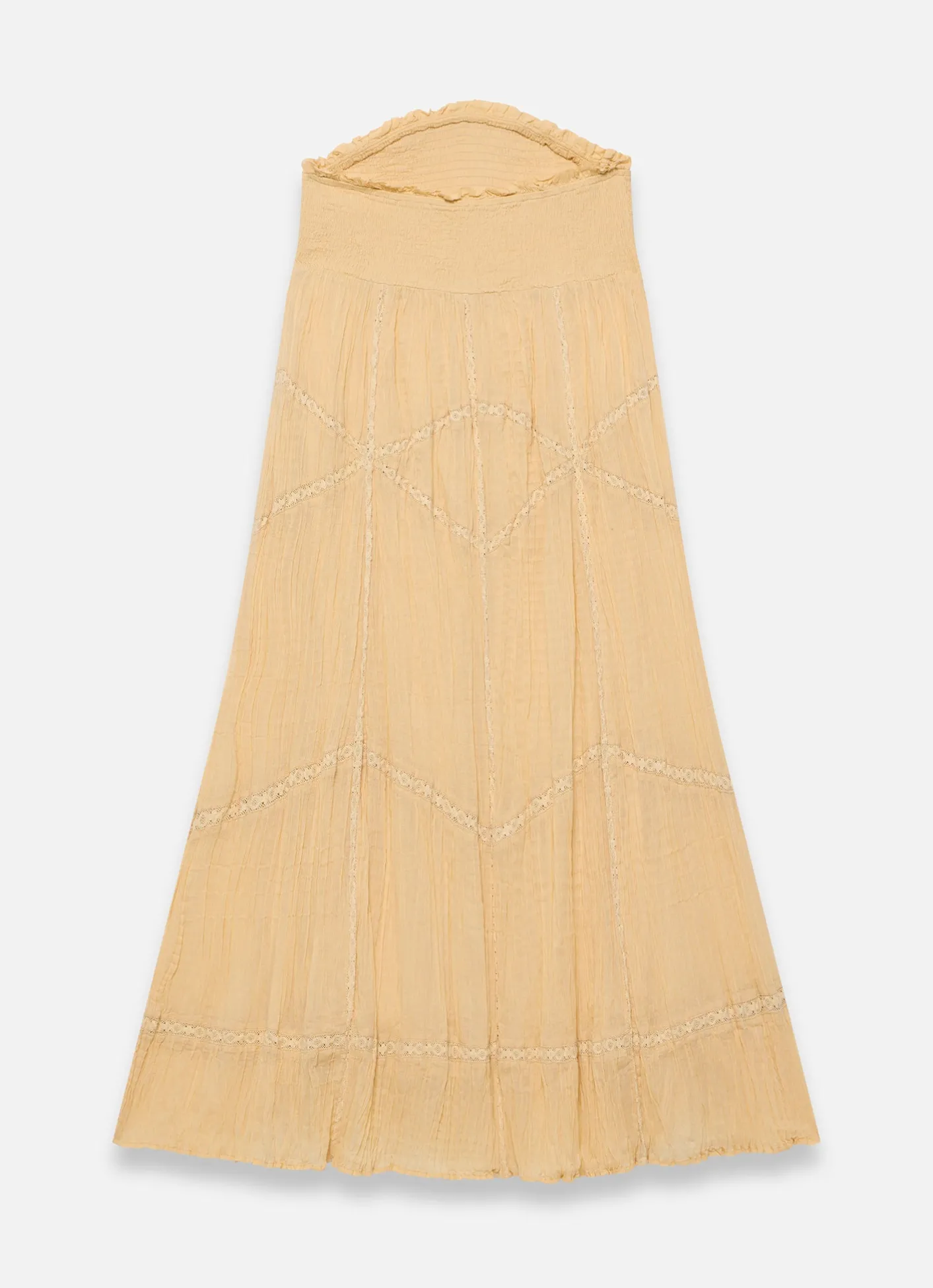 Best Cotton Bandeau Midi Dress Summer Dresses|Midi Dresses