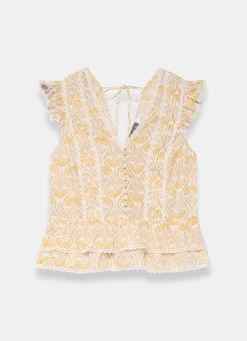 New Cotton Floral Print Top All Tops|Tops
