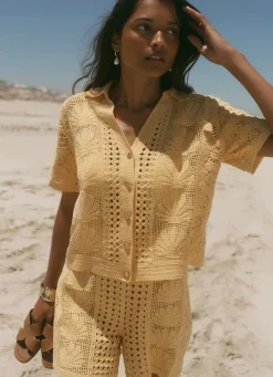 Sale Crochet Shell Shorts Crochet|Trousers