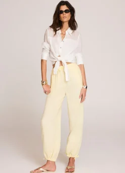 Online Linen Balloon Trousers Trousers