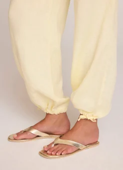 Online Linen Balloon Trousers Trousers