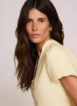 Hot Linen Peplum Top All Tops|Tops